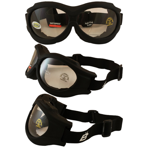 Birdz Eyewear Buzzard Motorcycle Goggles