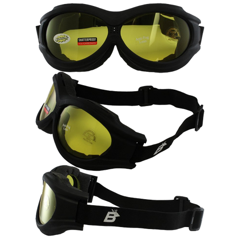 Birdz Eyewear Buzzard Motorcycle Goggles